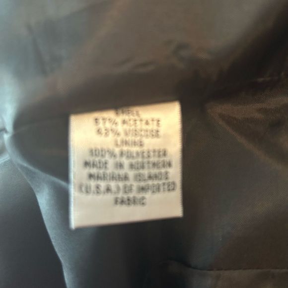Three piece Talbots Black suit, all size 8 - Picture 13 of 15